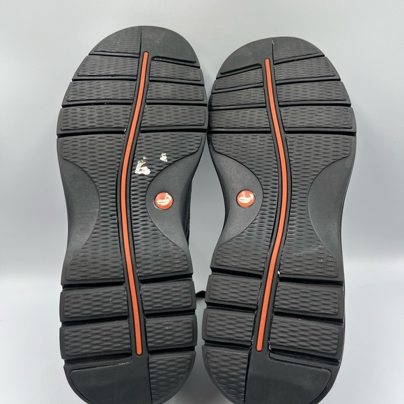 Men’s Clark’s Unstructured Black Leather Oxfords Size 11 - Picture 5 of 16